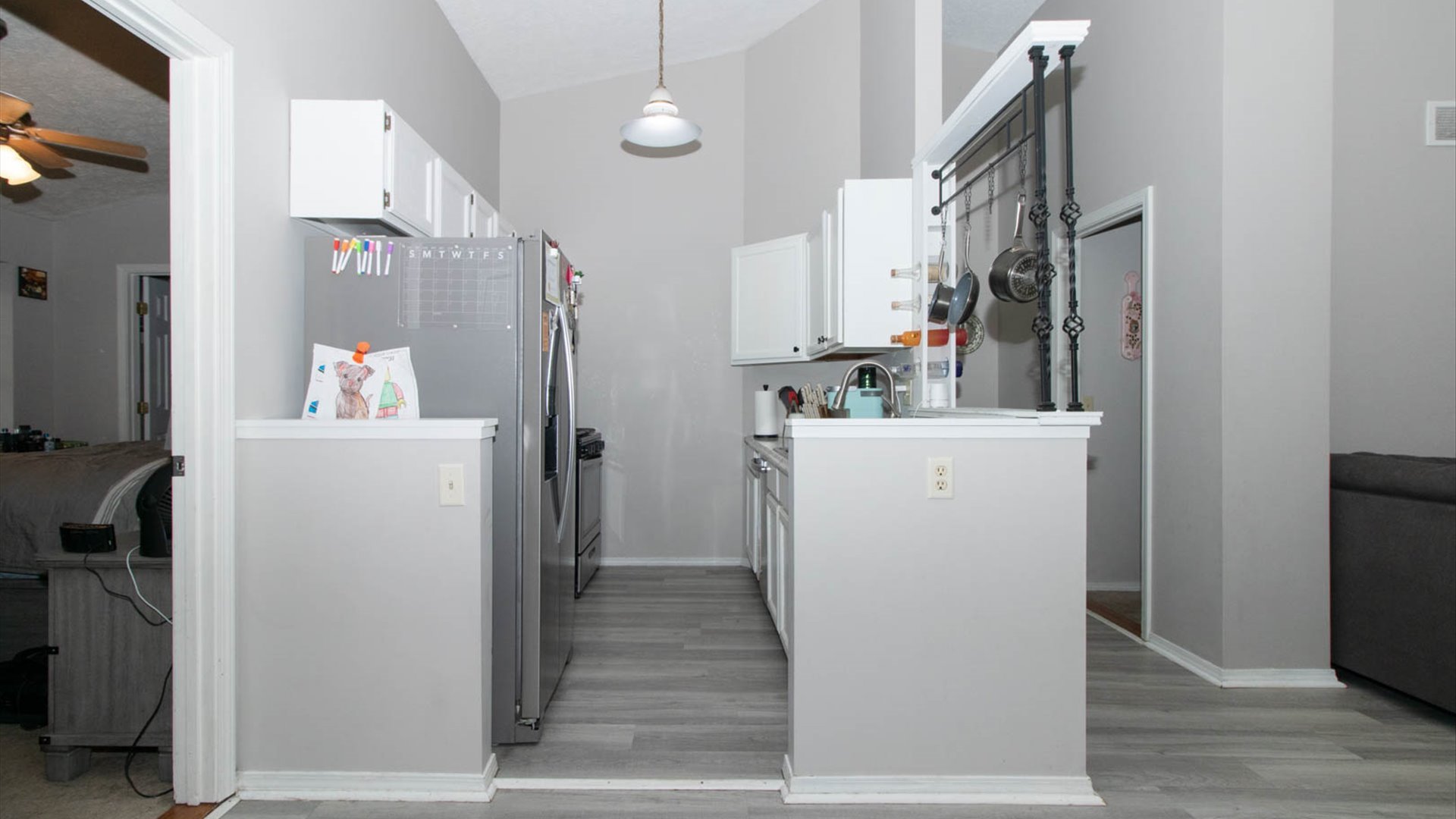 4 Shire Court Bloomington, IL 61701 - Photo 13 of 33 a utility room with cabinets washer and dryer