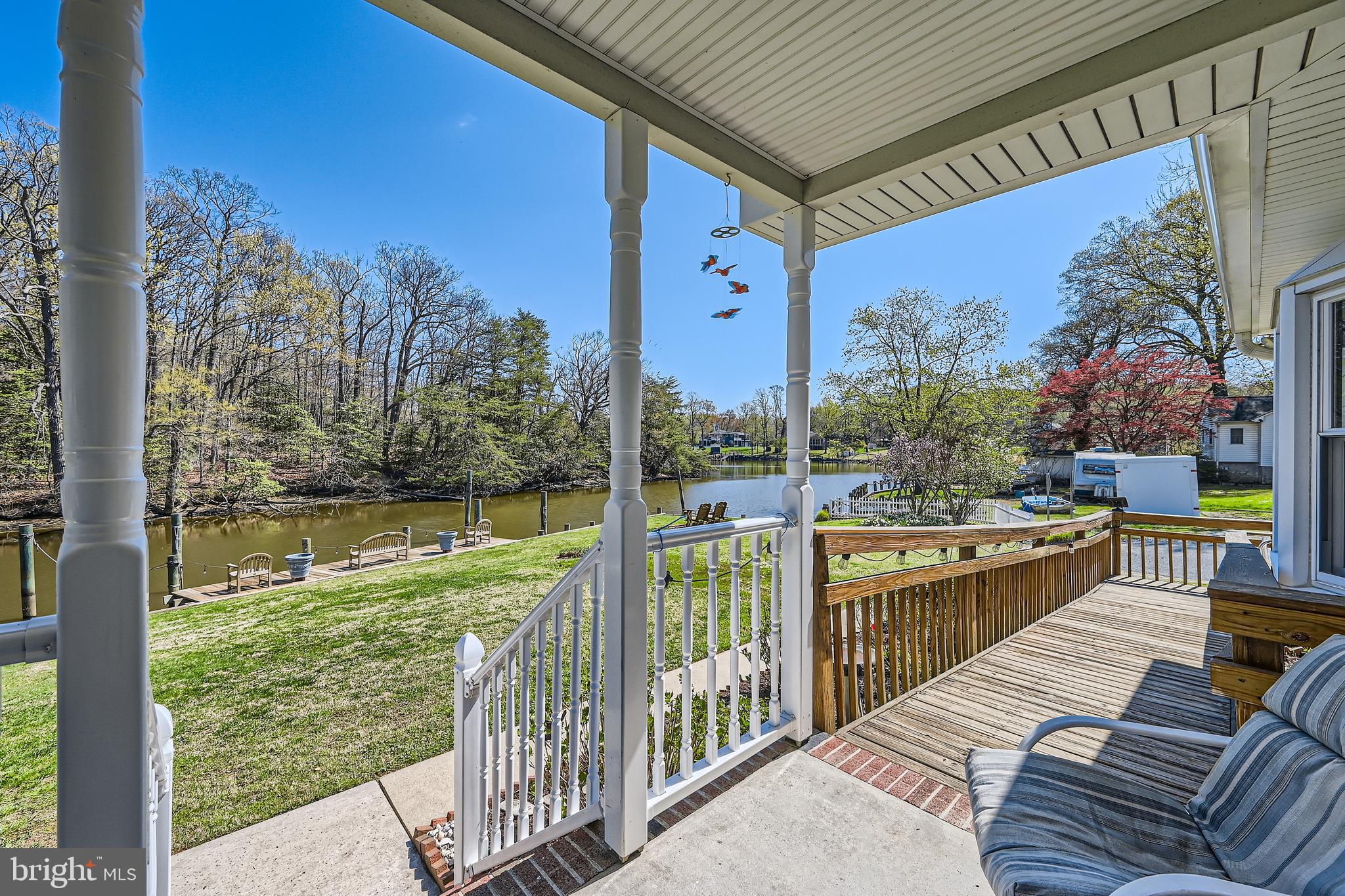 1722 Anne Avenue Baltimore, MD 21221 - Photo 24 of 28 a view of a two chairs in the balcony
