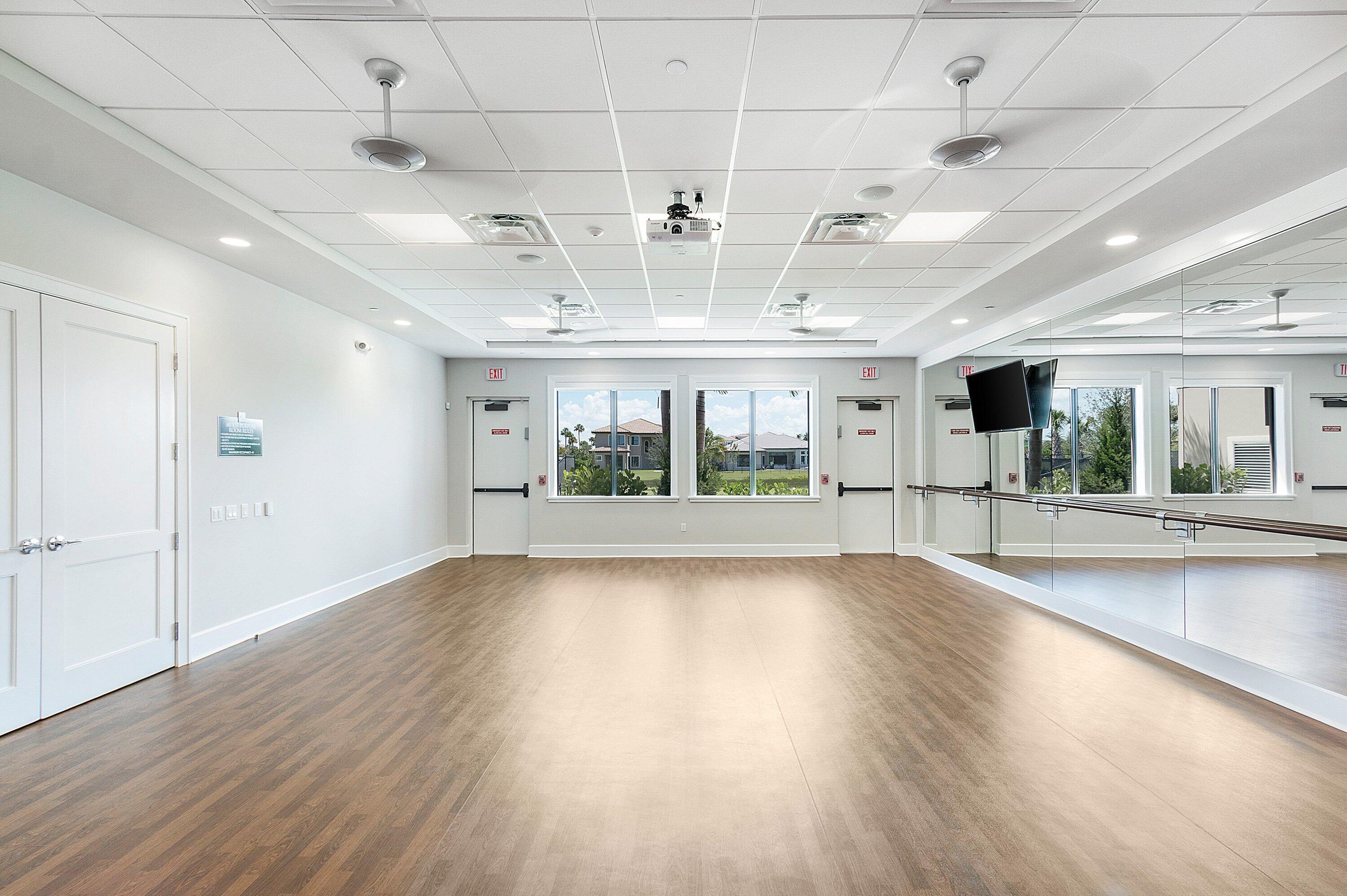 9616 Moritz Way Delray Beach, FL 33446 - Photo 90 of 108 Seven Bridges Aerobics Room