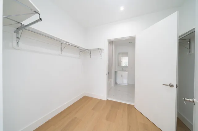 a view of empty room