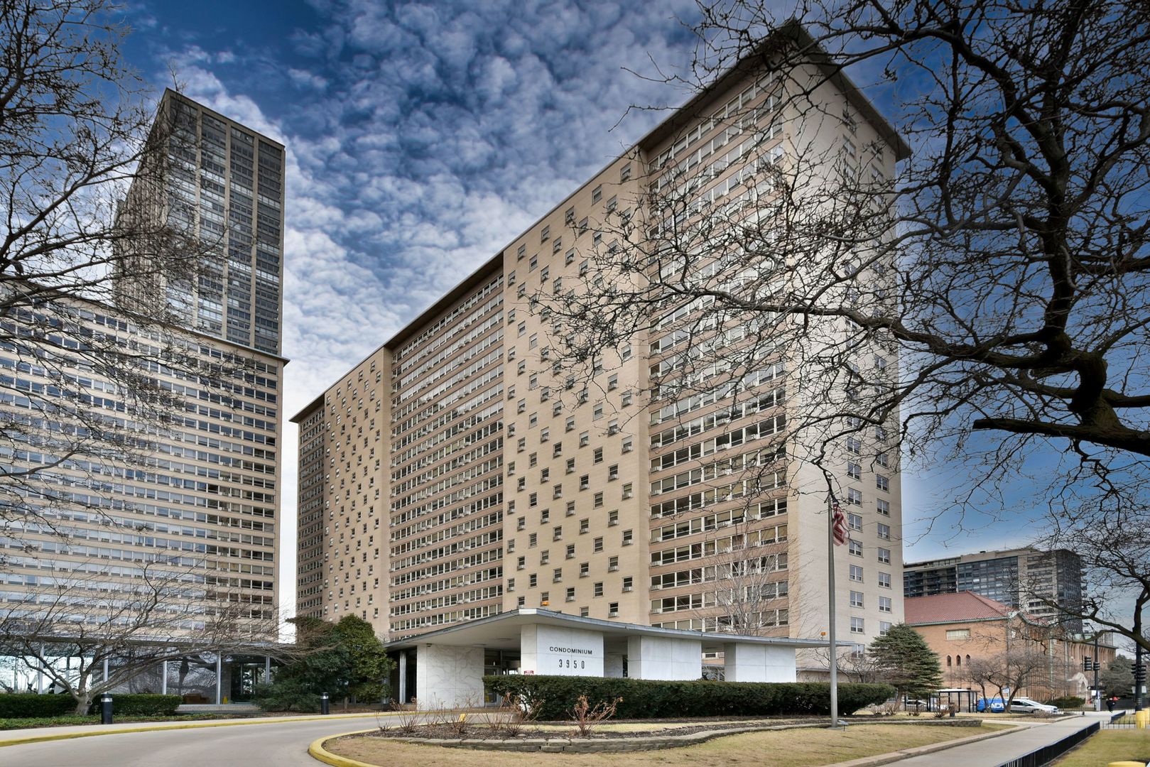 front view of a building