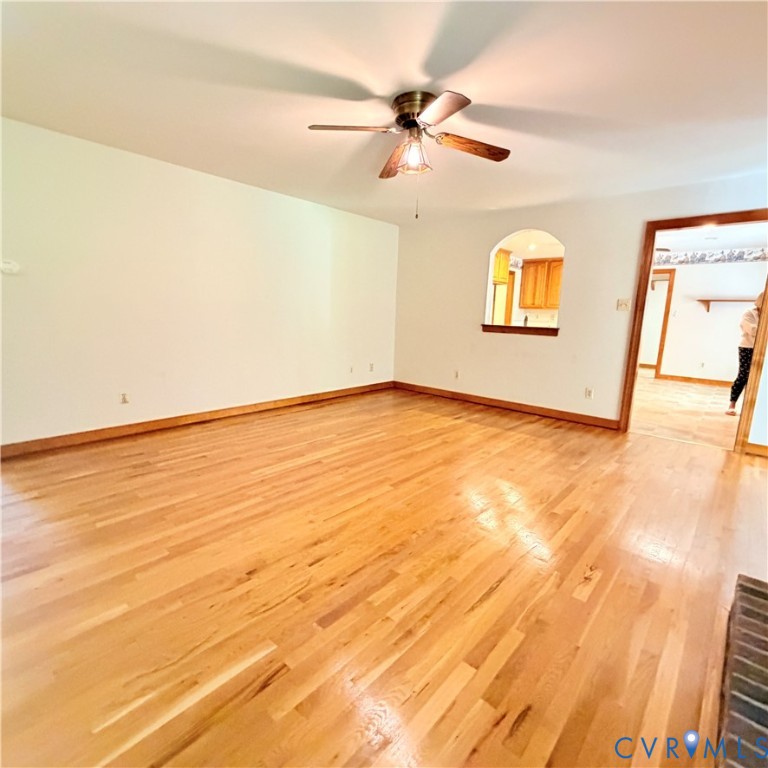 3933 Dunraven Road North Chesterfield, VA 23236 - Photo 23 of 30 an empty room with a window and a fan