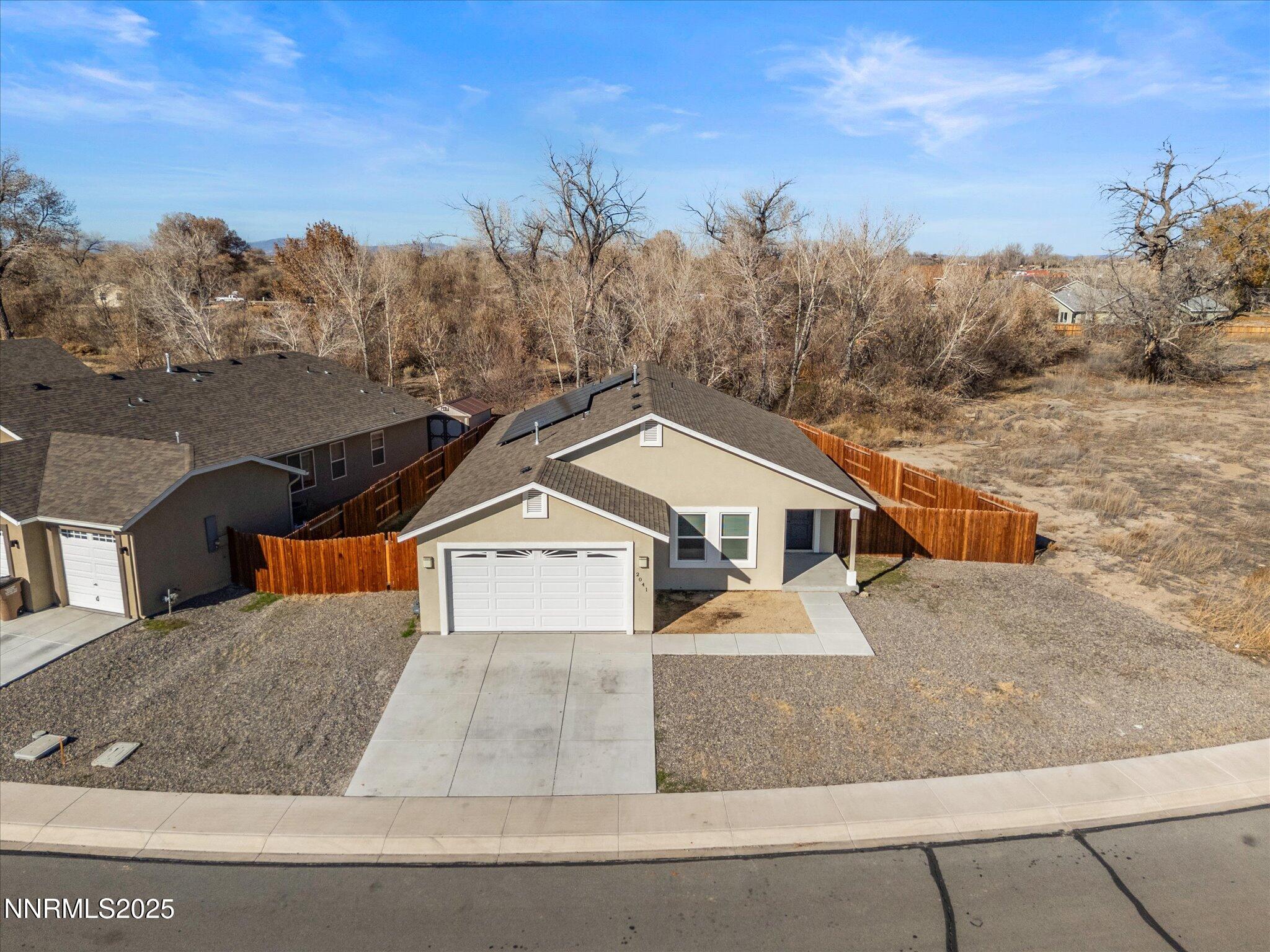 2041 Verona Drive Fallon, NV 89406 - Photo 43 of 45 front view of a house with a yard