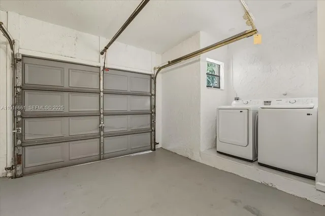 a view of a kitchen with refrigerator and stove