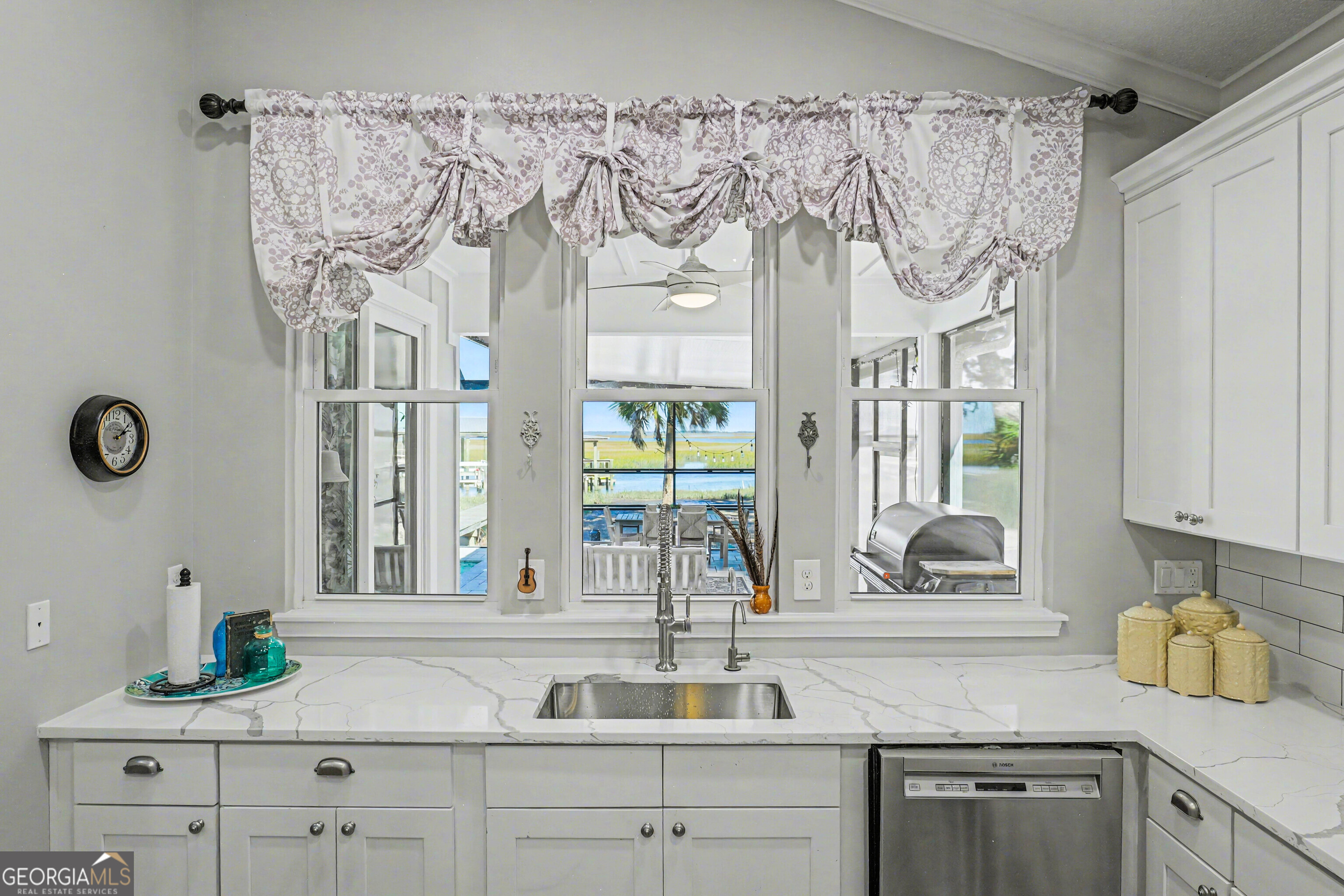 97222 Pirates Point Road Yulee, FL 32097 - Photo 18 of 82 a kitchen with a sink and a window