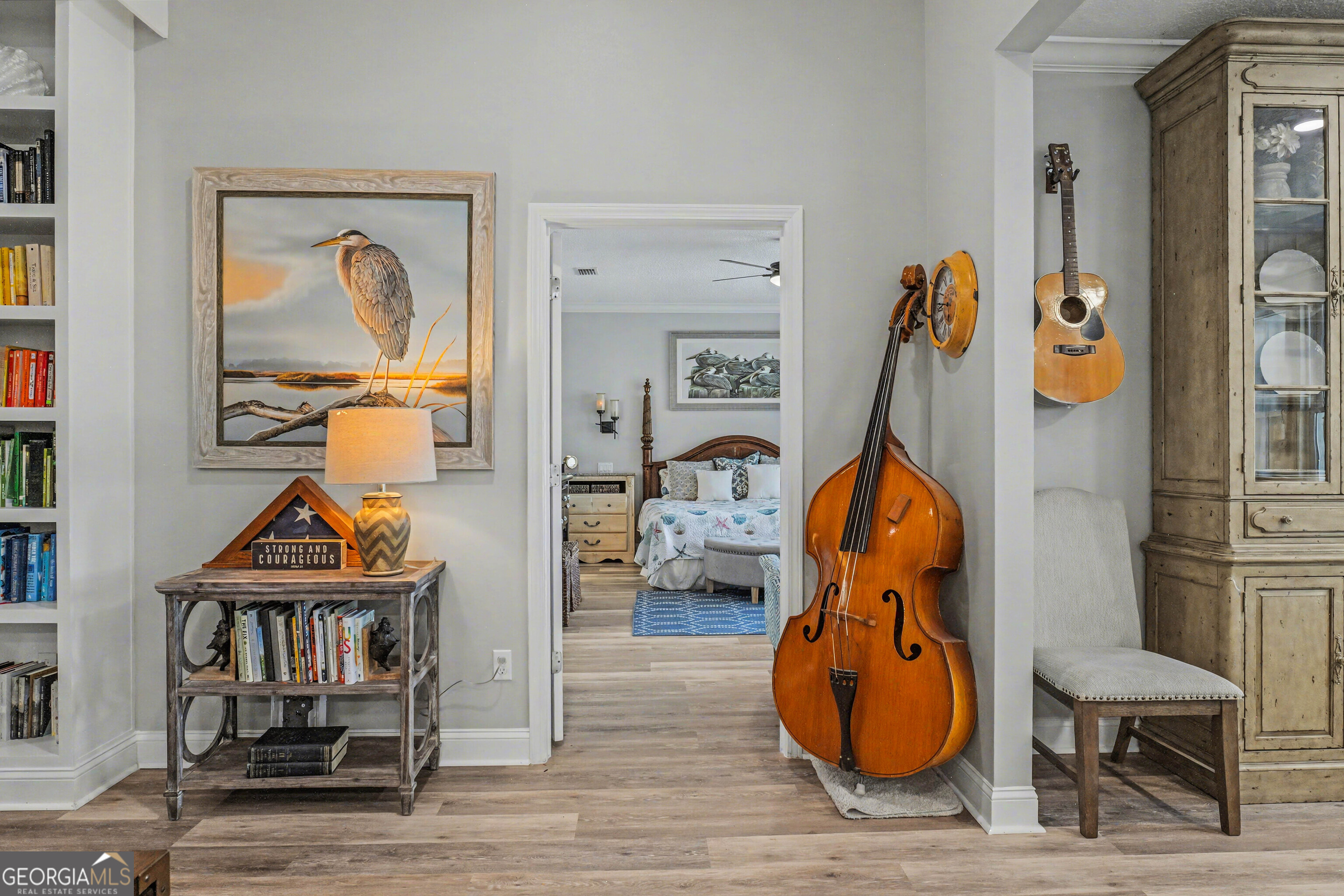 97222 Pirates Point Road Yulee, FL 32097 - Photo 25 of 82 a view of living room with furniture and wooden floor