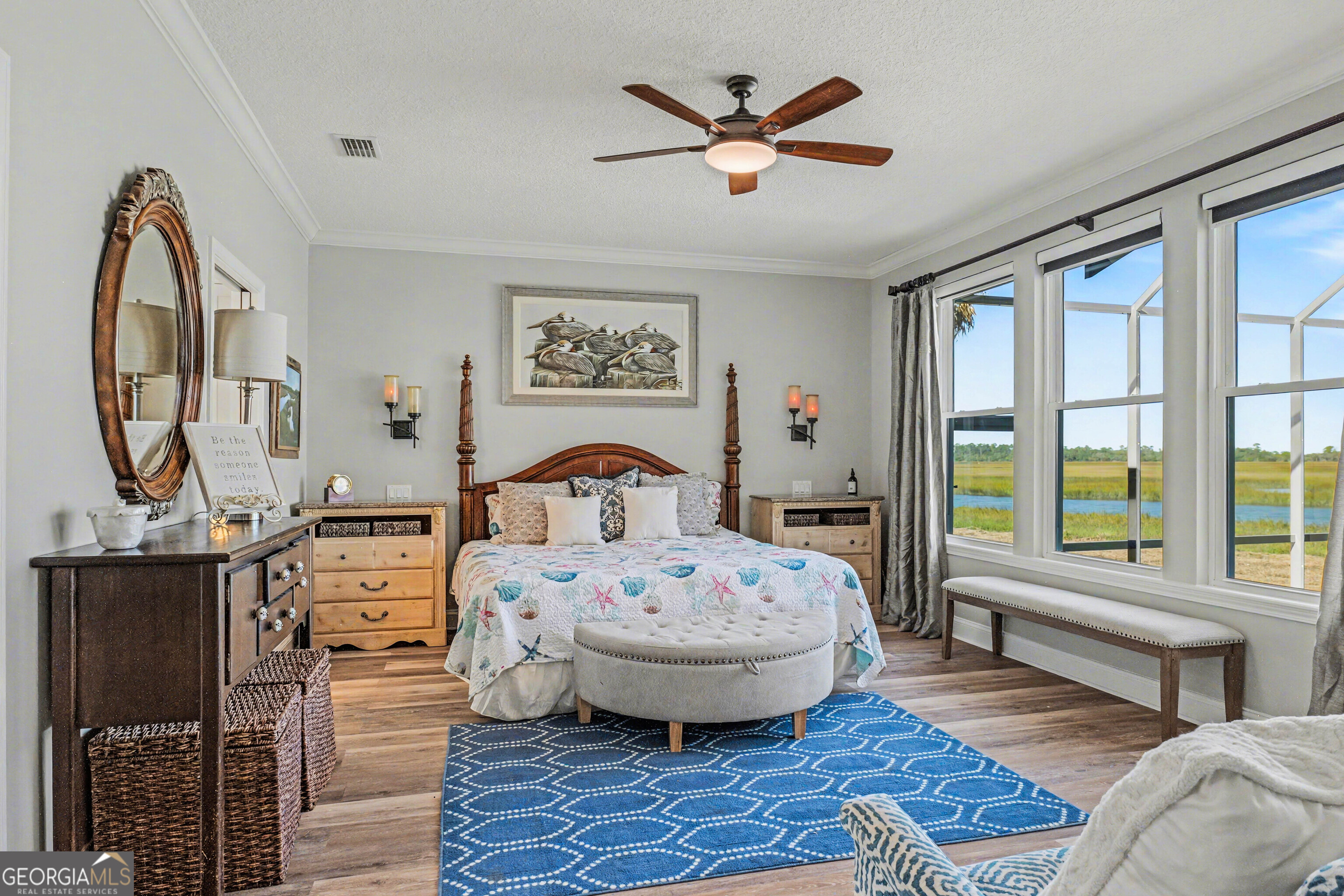 97222 Pirates Point Road Yulee, FL 32097 - Photo 28 of 82 a living room with furniture a window and a potted plant