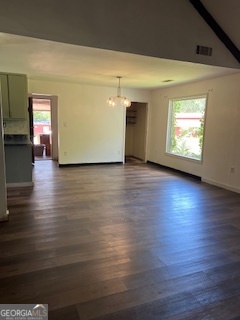 789 Hammett Road LaGrange, GA 30241 - Photo 12 of 26 a view of empty room with wooden floor