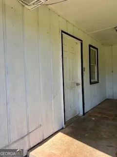 a view of a front door