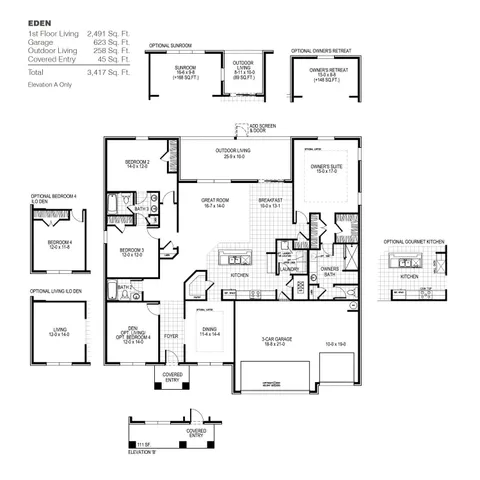$498,990 | 961 North Coastal Breeze Drive, Freeport, FL 32439