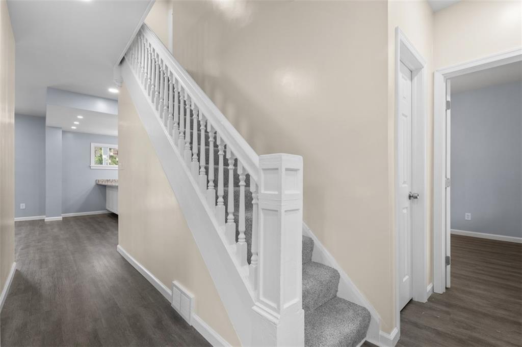 519 Center Street Carnegie, PA 15106 - Photo 15 of 44 a view of entryway with wooden floor