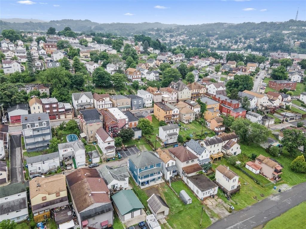 519 Center Street Carnegie, PA 15106 - Photo 42 of 44 an aerial view of residential houses with outdoor space