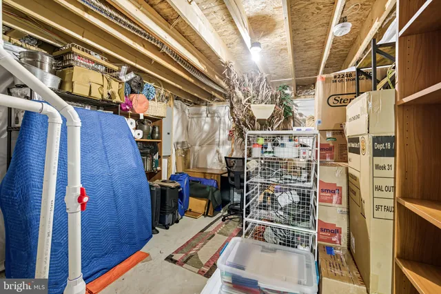 a view of chair and tables
