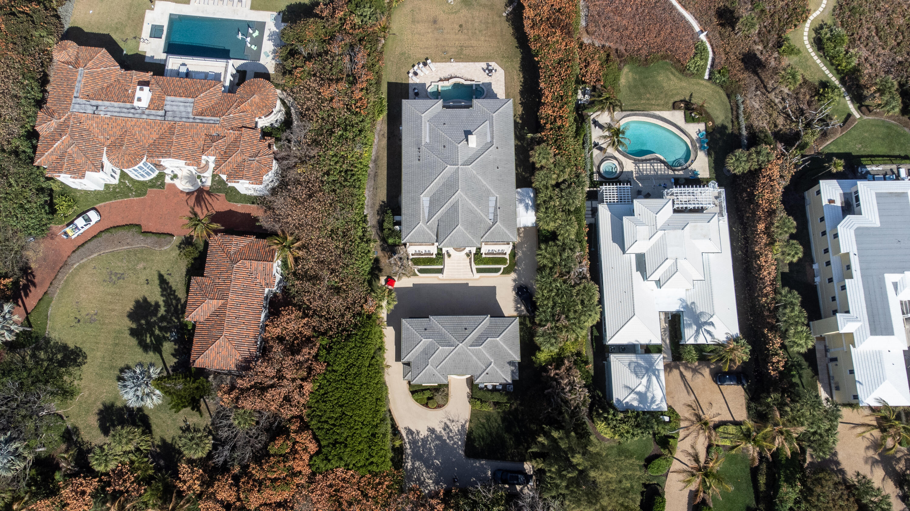 19 North Beach Road Jupiter Island, FL 33455 - Photo 66 of 80 Aerial overhead