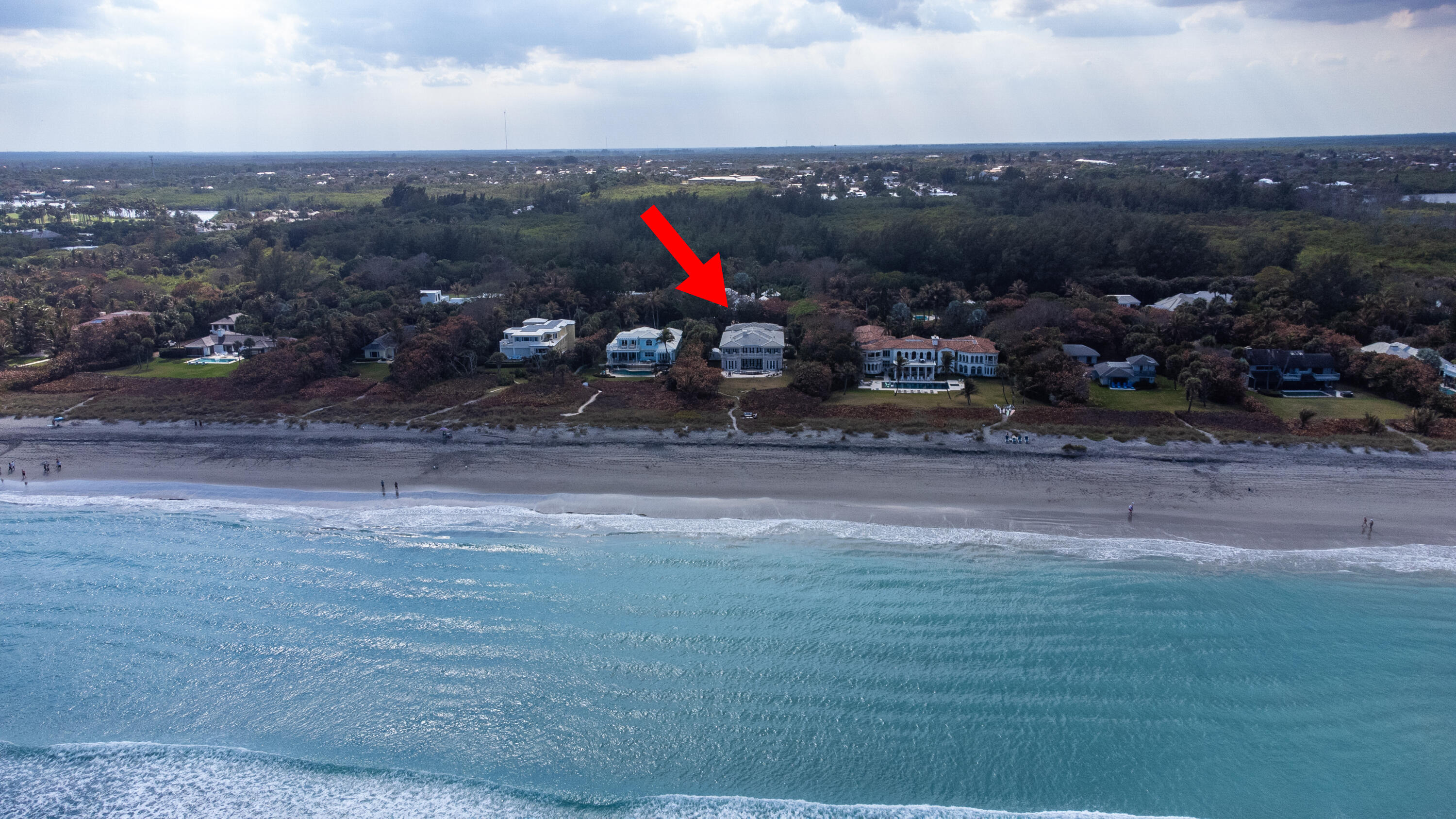 19 North Beach Road Jupiter Island, FL 33455 - Photo 75 of 80 Aerial West