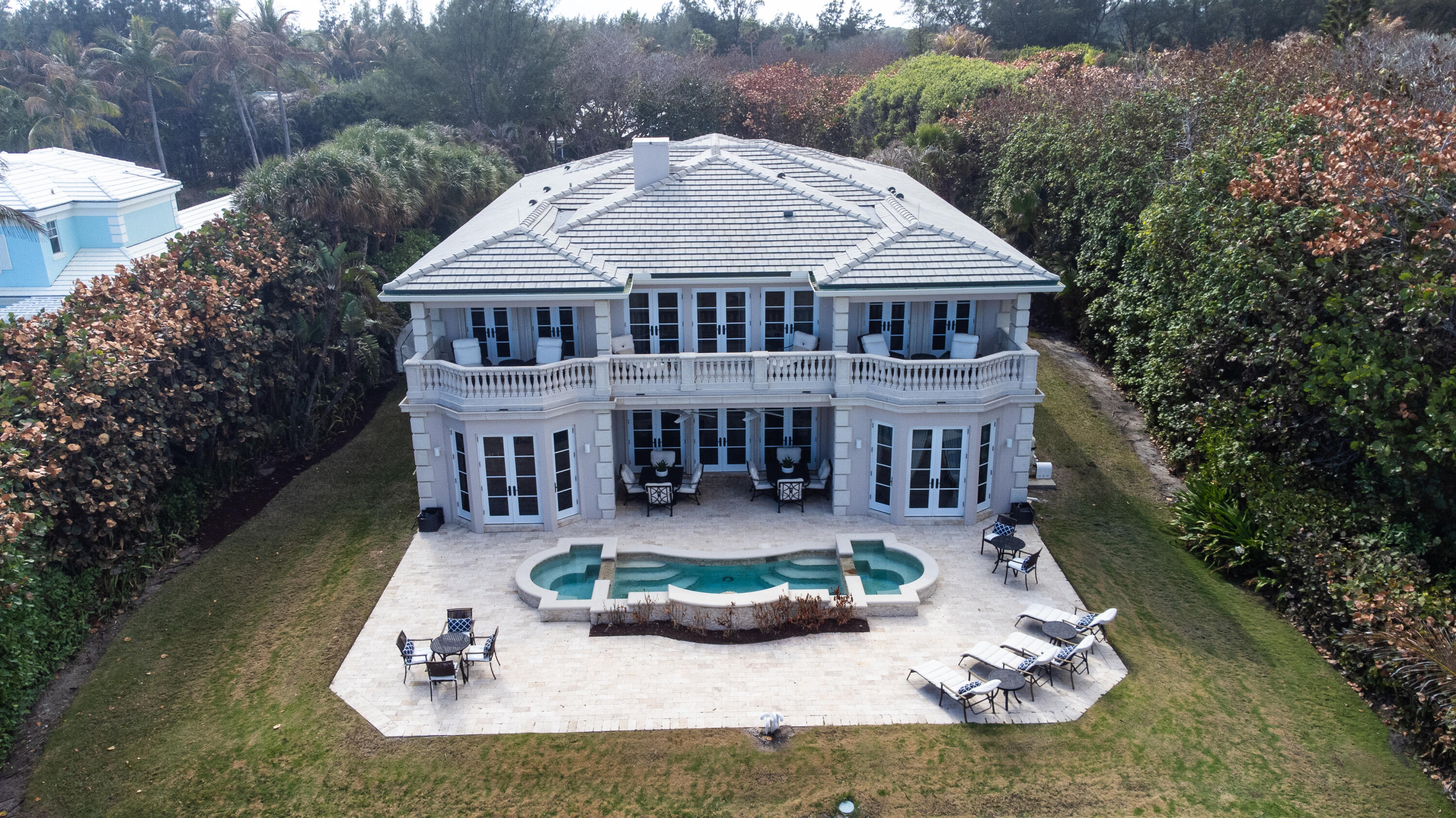 19 North Beach Road Jupiter Island, FL 33455 - Photo 77 of 80 Aerial West