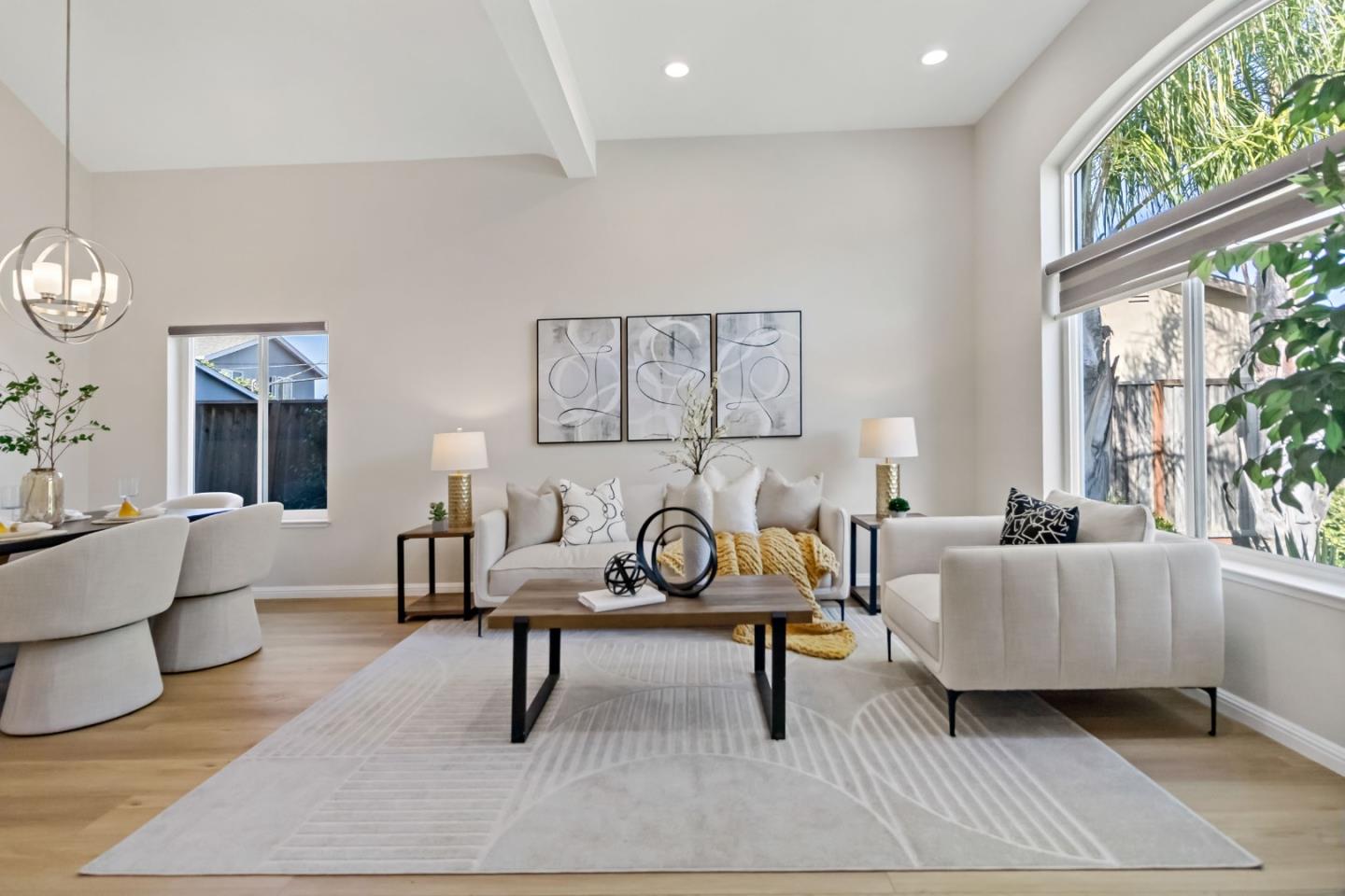 4593 Fallstone Court San Jose, CA 95124 - Photo 16 of 59 a living room with furniture and a lamp