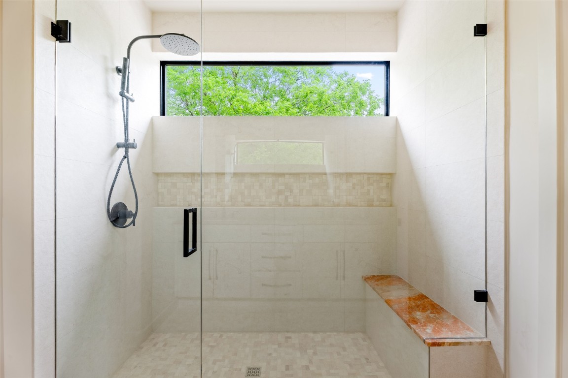 4911 Duval Street Austin, TX 78751 - Photo 22 of 40 a bathroom with a shower