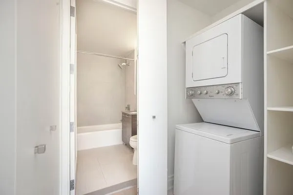 a bathroom with a sink a bathtub and a shower