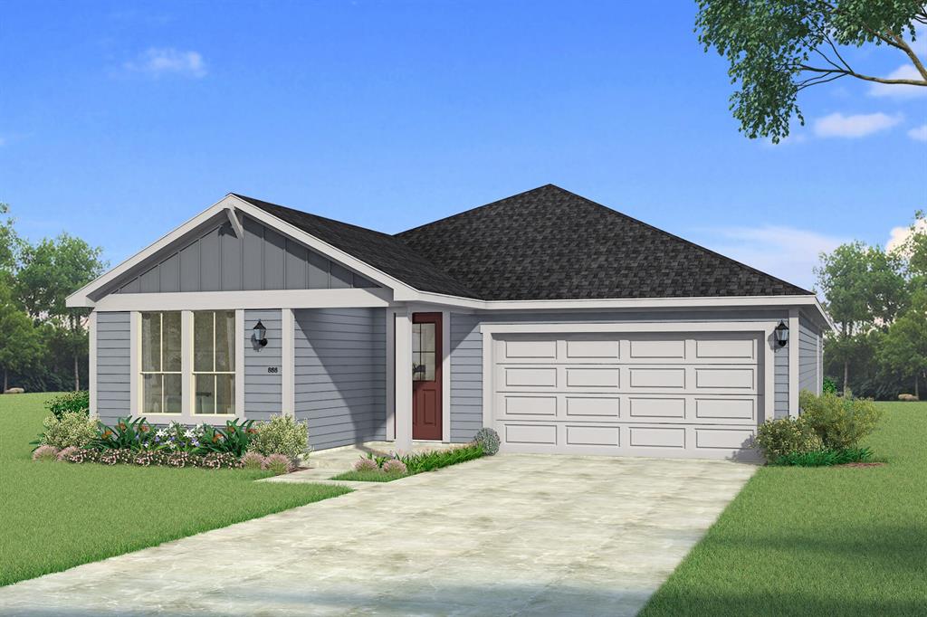 1013 Canoe Way Crowley, TX 76036 - Photo 1 of 26 a front view of a house with a yard