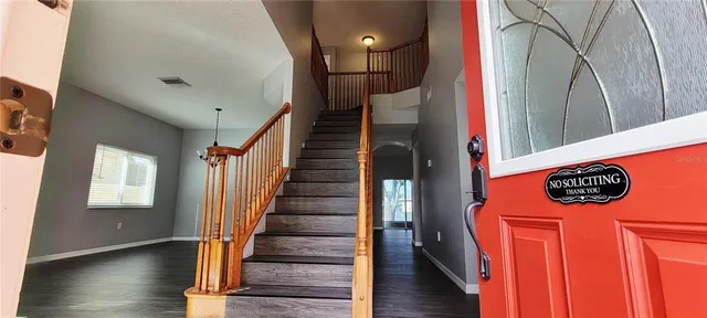 a view of an entryway