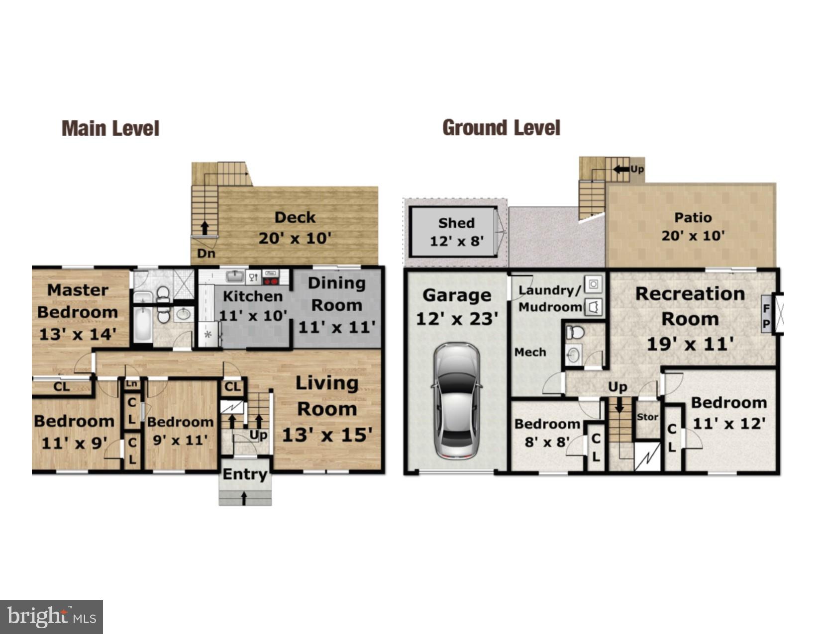 7112 Whetstone Road Alexandria, VA 22306 - Photo 30 of 30 Floorplan