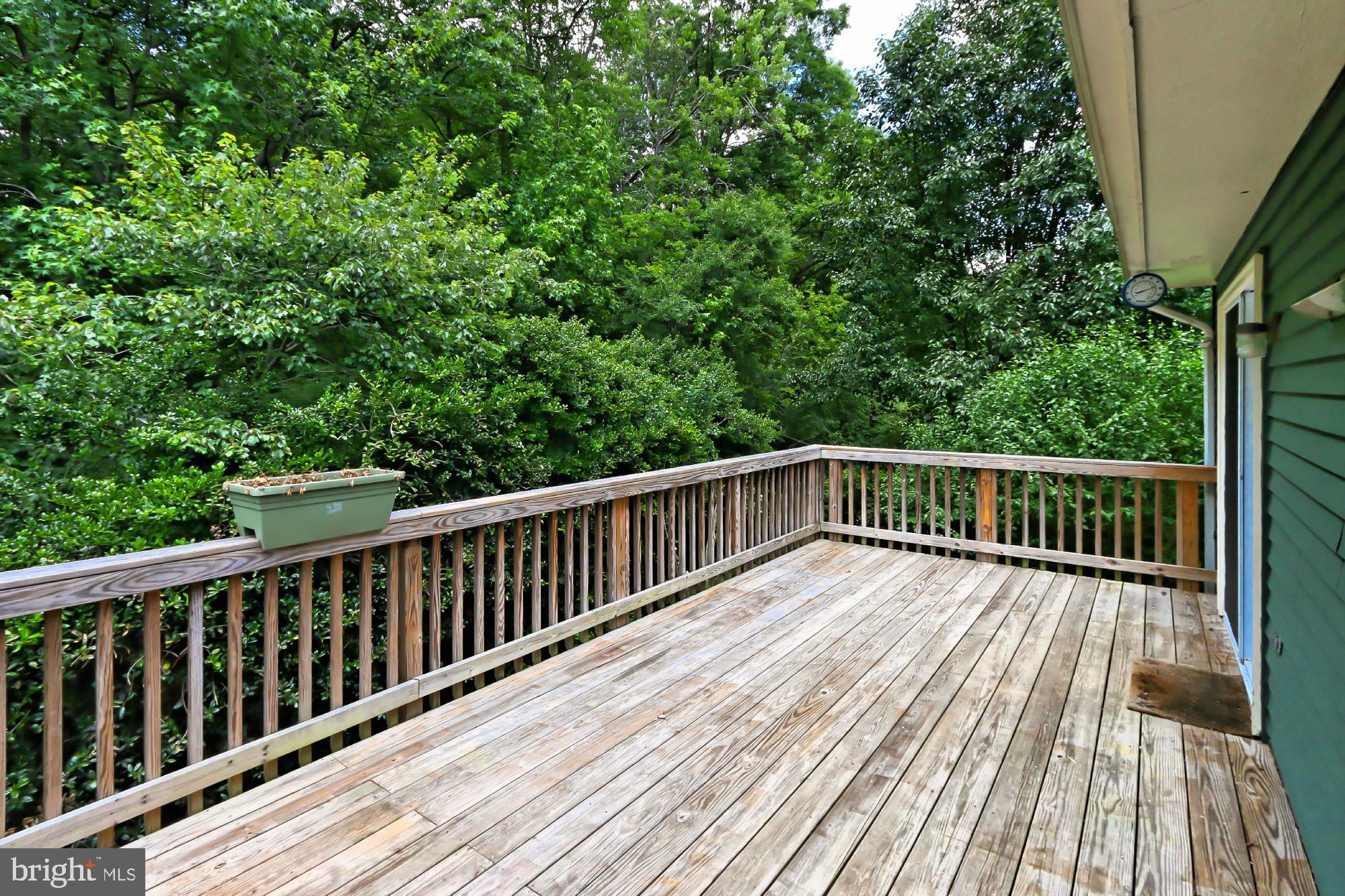 7112 Whetstone Road Alexandria, VA 22306 - Photo 25 of 30 Rear exterior just painted w/spacious newer deck