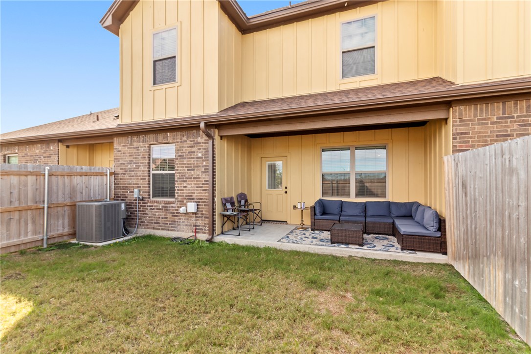 4078 Gunner Trail College Station, TX 77845 - Photo 24 of 33 a view of a backyard with table and chairs