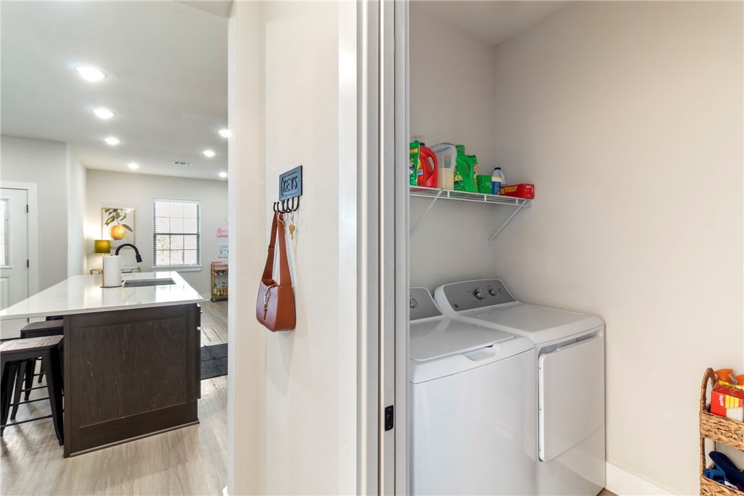 4078 Gunner Trail College Station, TX 77845 - Photo 9 of 33 a view of walk in closet with clothes and shoes