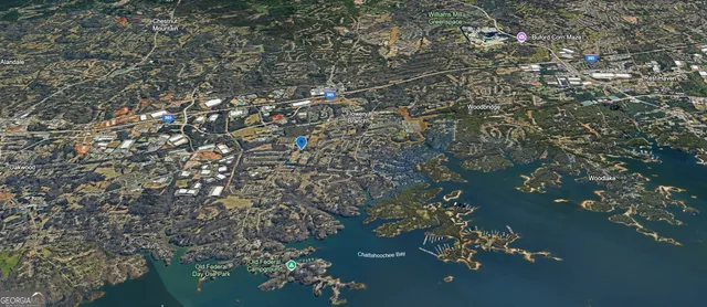 a bird view of living room