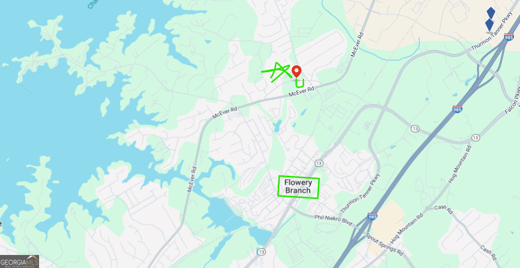 5531 Radford Road Flowery Branch, GA 30542 - Photo 3 of 33 a close up of a sign