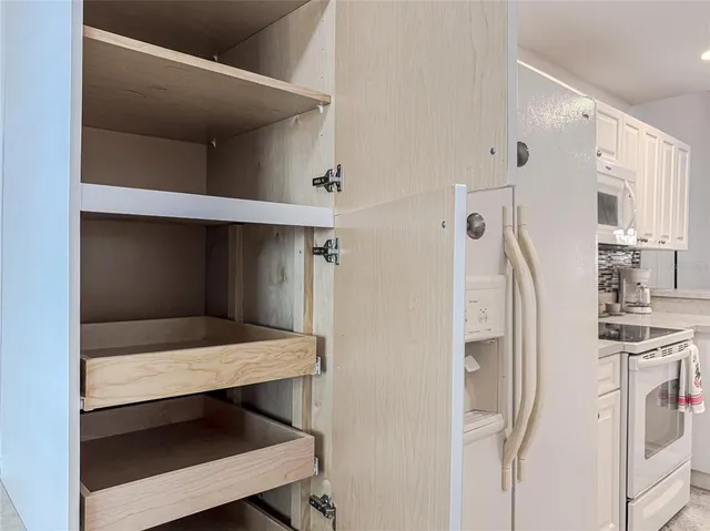 a car parked in front of a building