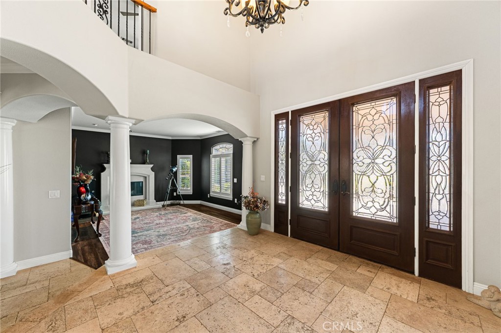 38136 Butterfly Court Yucaipa, CA 92399 - Photo 26 of 71 a view of an entryway with a livingroom view
