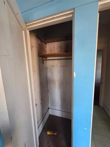 a view of walk in closet