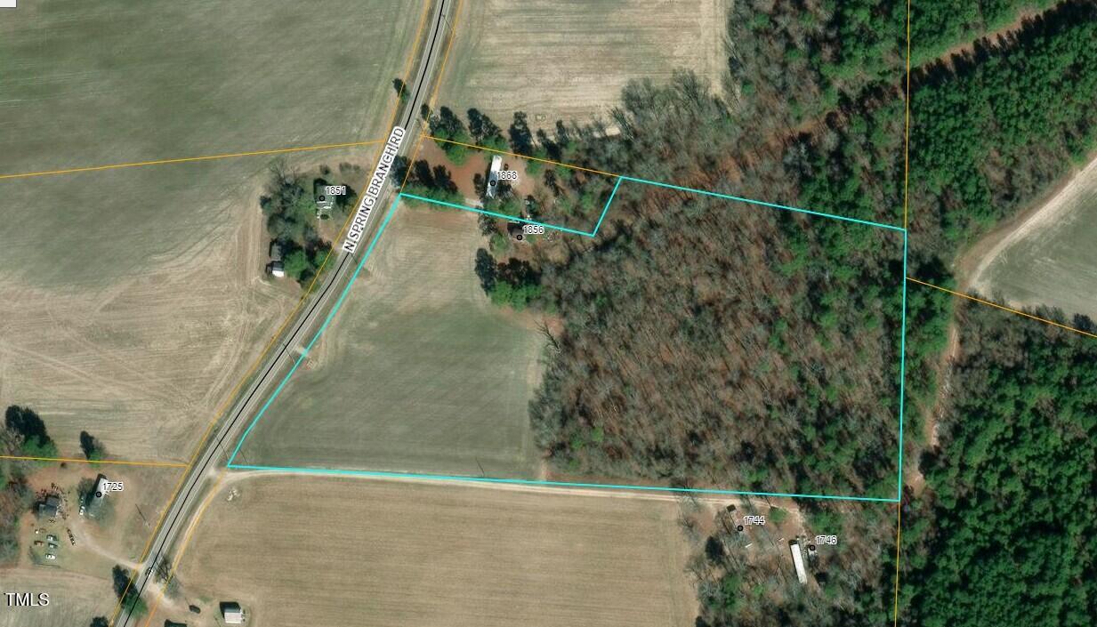 1856 North Spring Branch Road Dunn, NC 28334 - Photo 4 of 5 Aerial