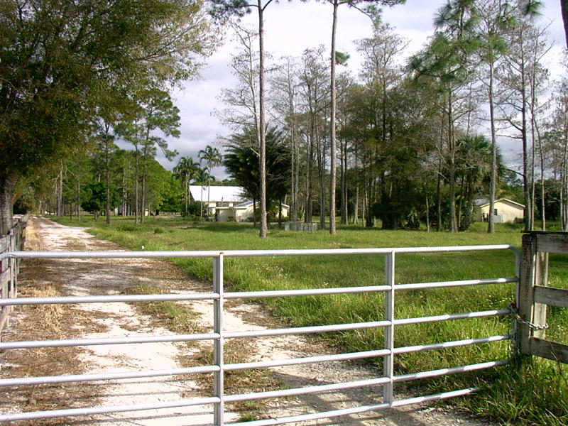 3056 B Road Loxahatchee, FL 33470 - Photo 22 of 22 Road to rear of property