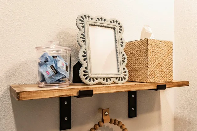 a view of storage utility room