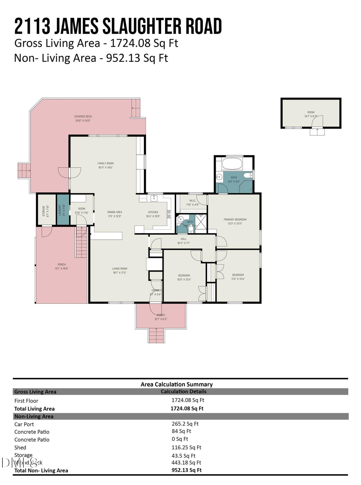 2113 James Slaughter Road Fuquay-Varina, NC 27526 - Photo 32 of 32 Floor Plan