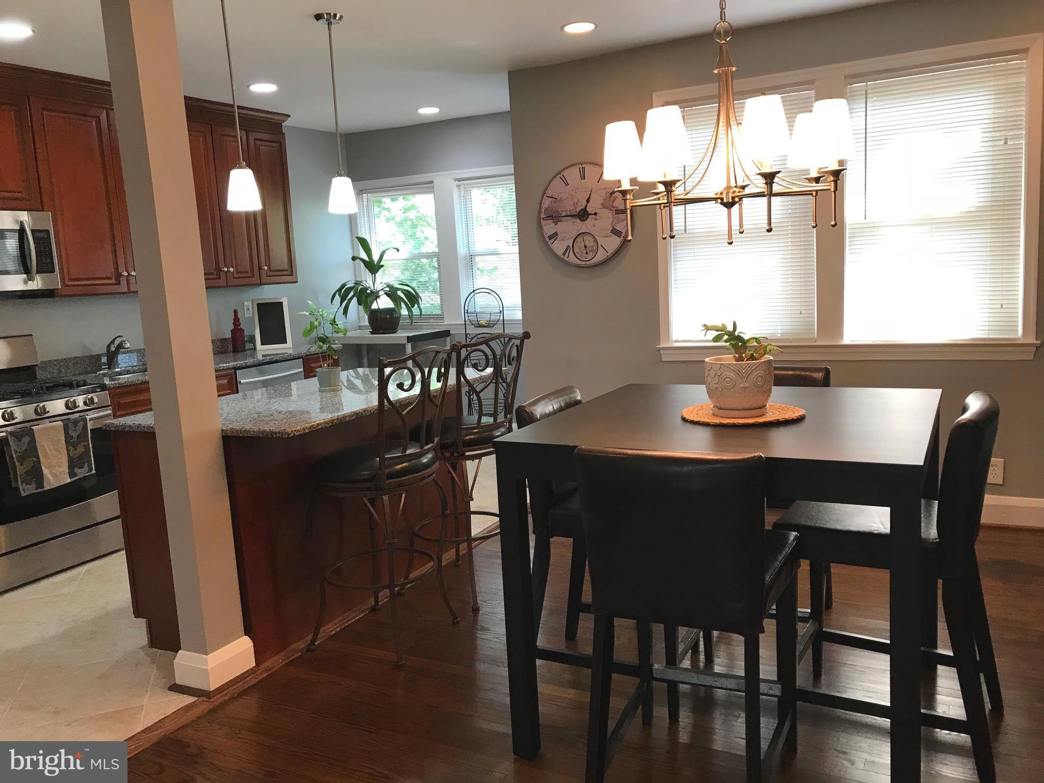 223 Westowne Road Baltimore, MD 21229 - Photo 4 of 21 a kitchen with a dining table chairs and window