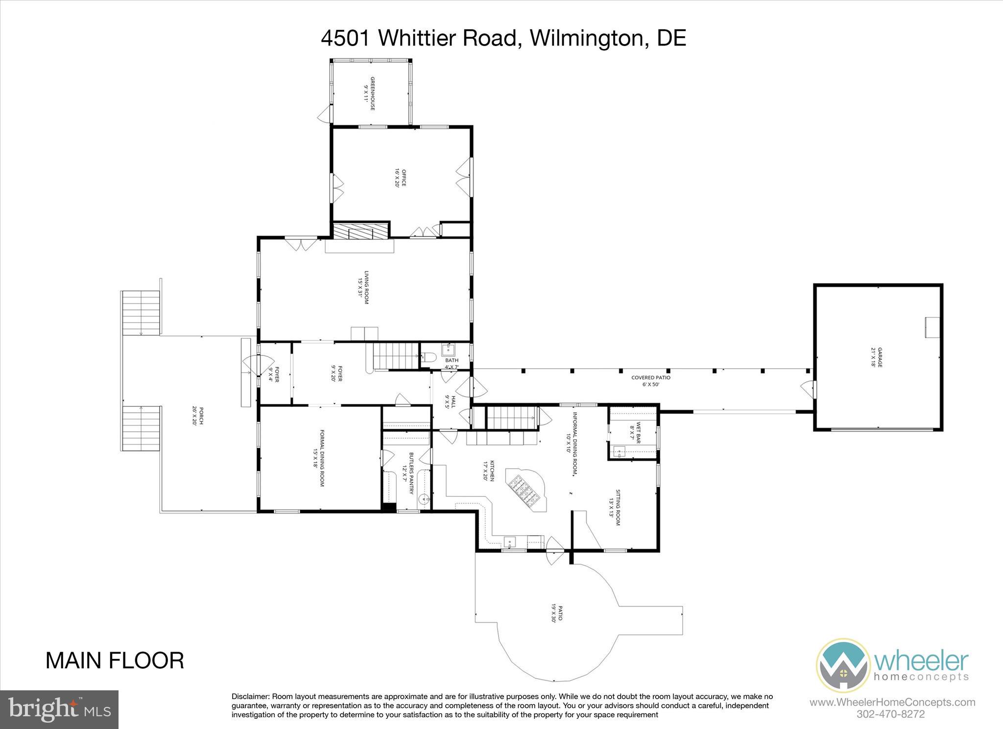 4501 Whittier Road Wilmington, DE 19802 - Photo 91 of 95 Main Floor