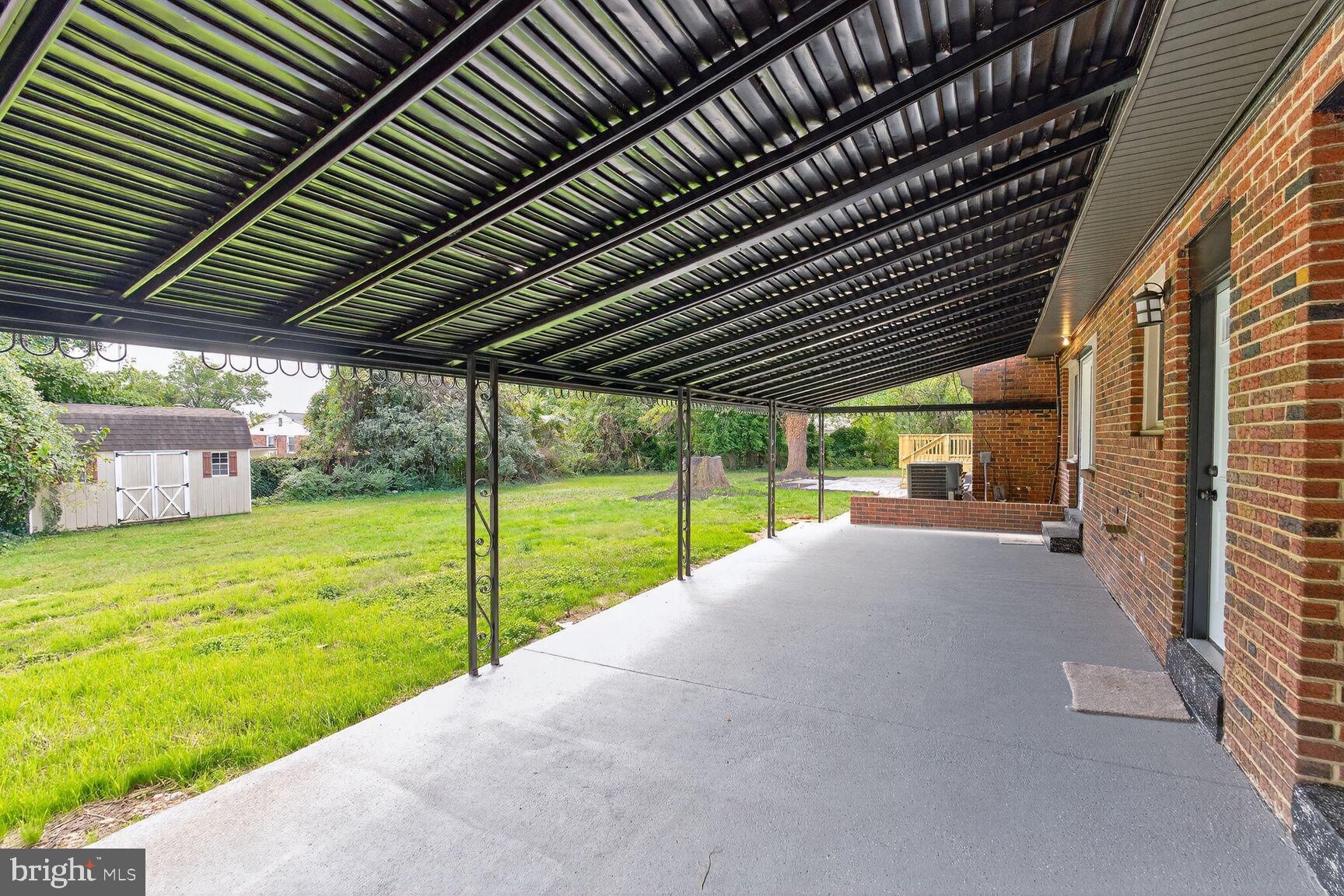 3612 Swann Road Suitland, MD 20746 - Photo 30 of 30 a view of a backyard of the house