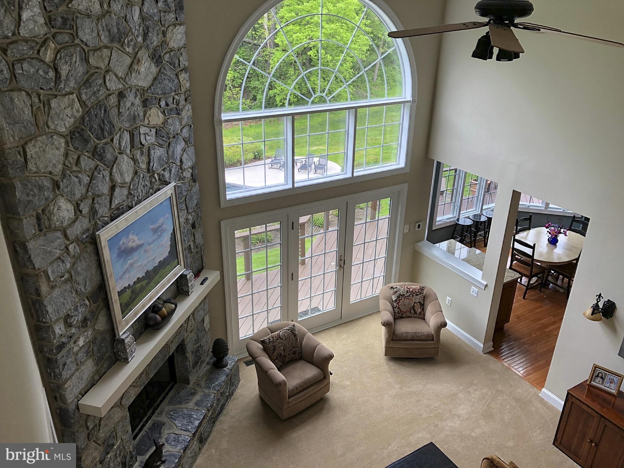 4 Maple Ridge Way West Chester, PA 19382 - Photo 22 of 56 Family room from upstairs gallery walk.