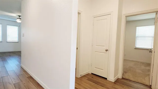 a view of wooden floor