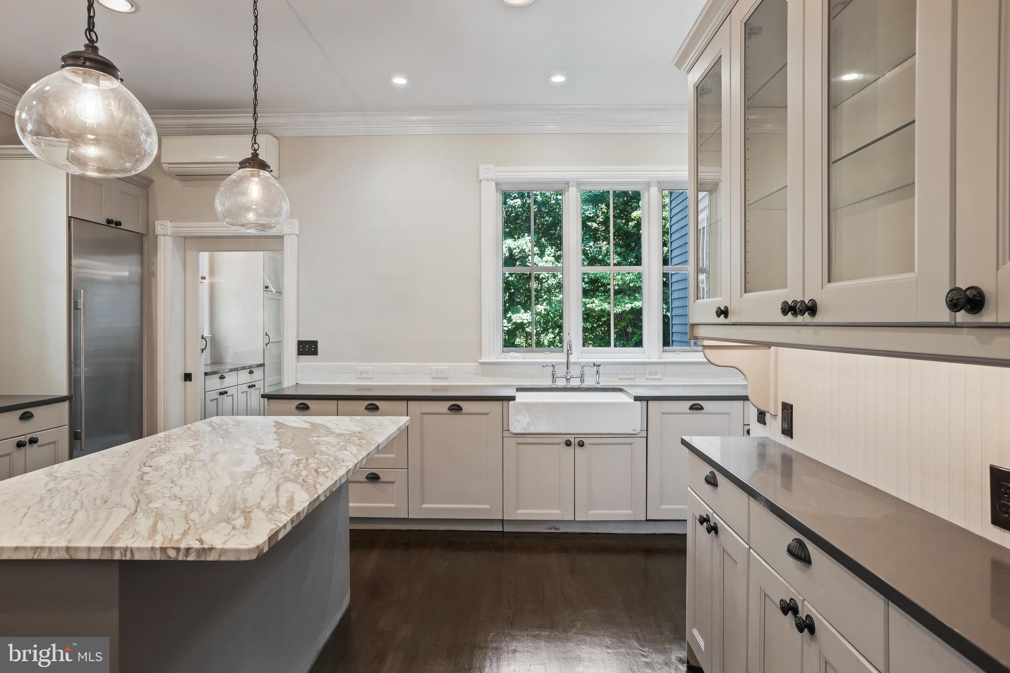 12 Murray Place Princeton, NJ 08540 - Photo 27 of 47 a kitchen with center island and large windows