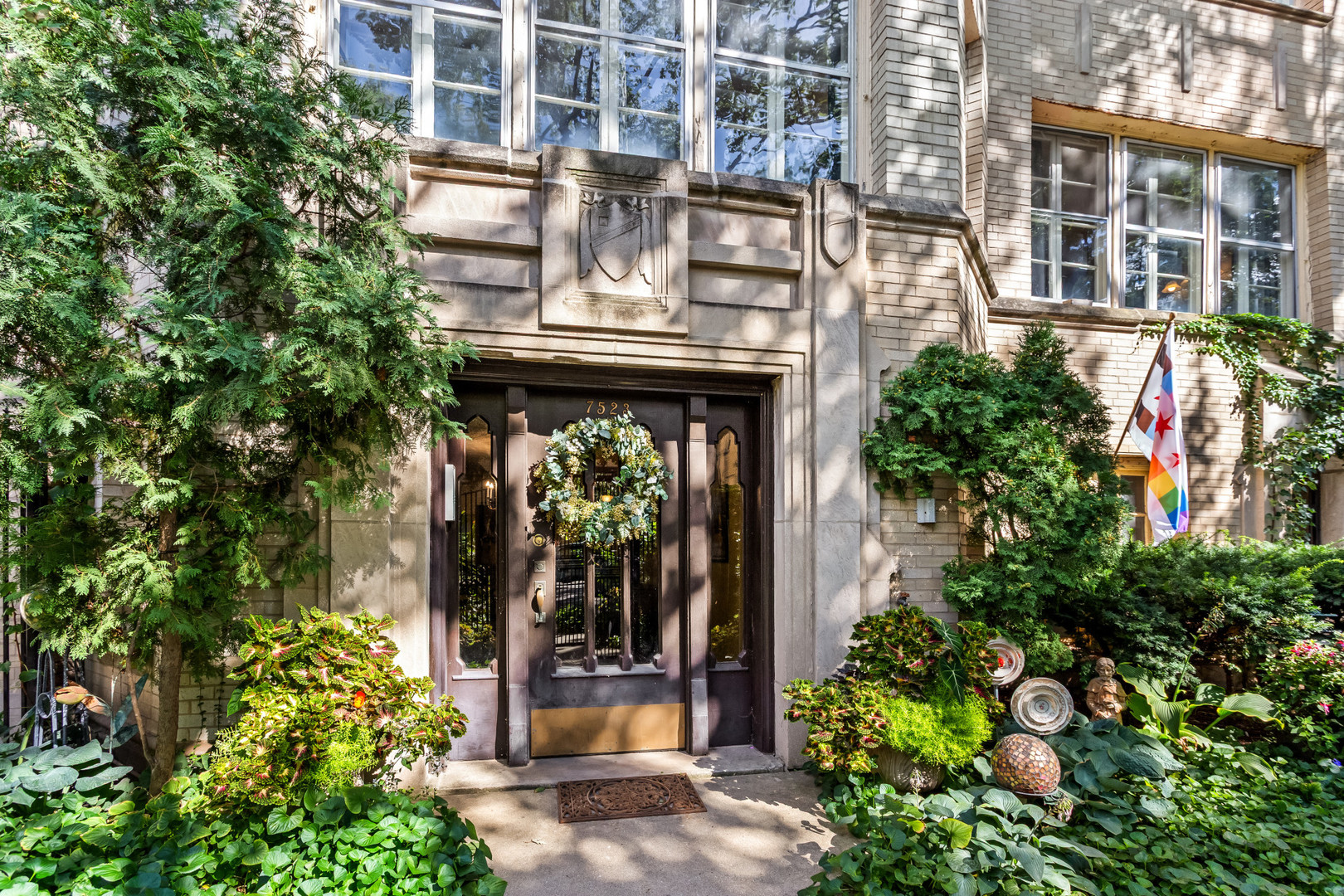 front view of a building