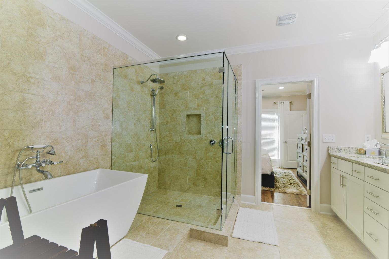 257 Driftwood Road, Unit 2 Miramar Beach, FL 32550 - Photo 28 of 41 a bathroom with a tub shower and sink
