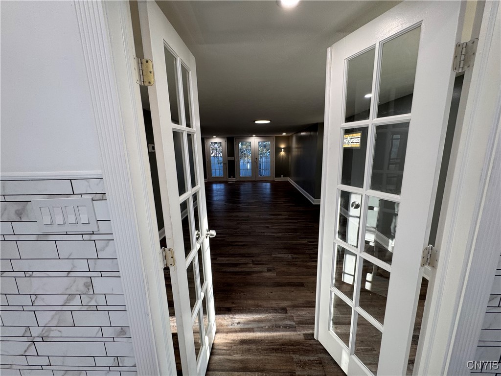 154 Maplehurst Avenue Syracuse, NY 13208 - Photo 12 of 41 French doors to oversized family room and dining a