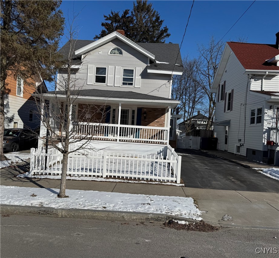 154 Maplehurst Avenue Syracuse, NY 13208 - Photo 2 of 41 Driveway to the right