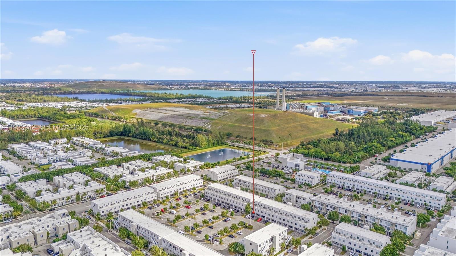 6420 Northwest 102nd Path, Unit 110 Doral, FL 33178 - Photo 42 of 47 a view of a city and an ocean view