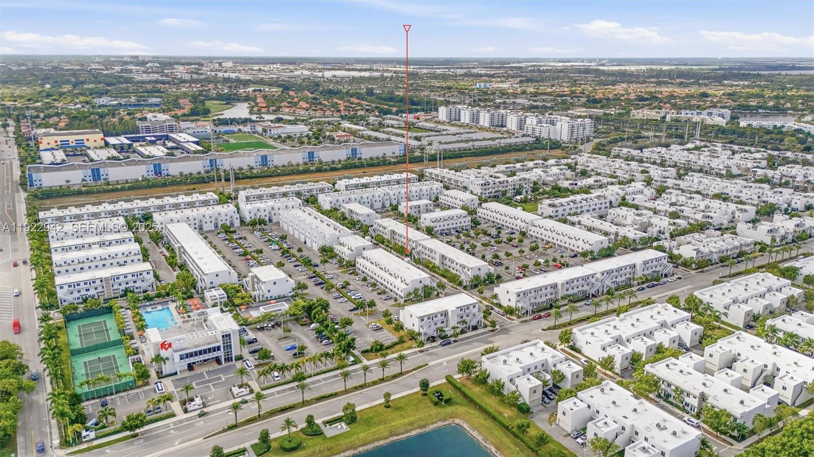 6420 Northwest 102nd Path, Unit 110 Doral, FL 33178 - Photo 46 of 47 an aerial view of a city